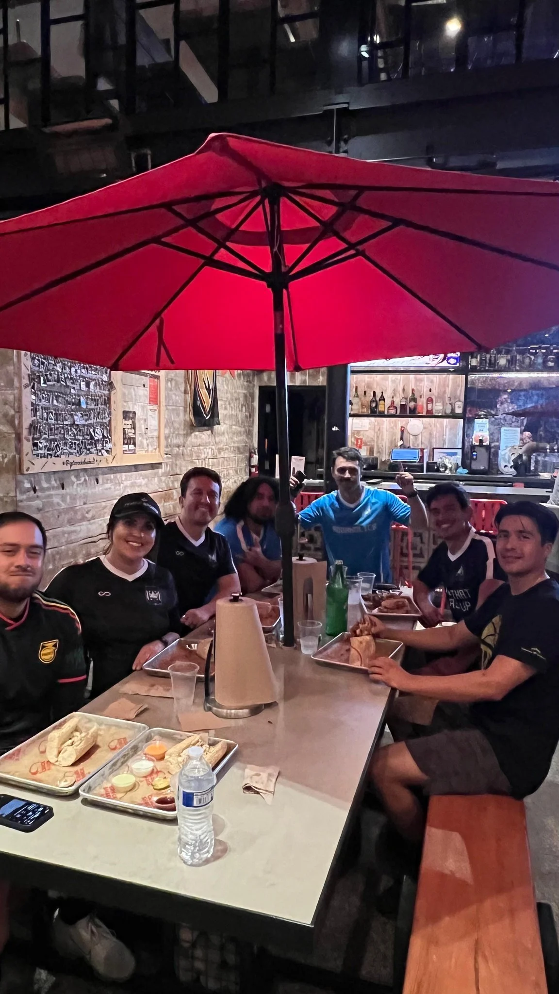 Revent Sports players together after the match